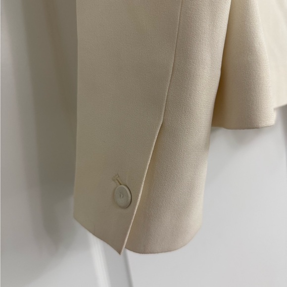 Club Monaco Cream Shawl-Collar Blazer Jacket - Picture 4 of 4